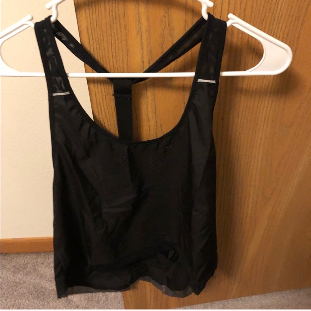 Gymshark Black T-Bar Tank Top